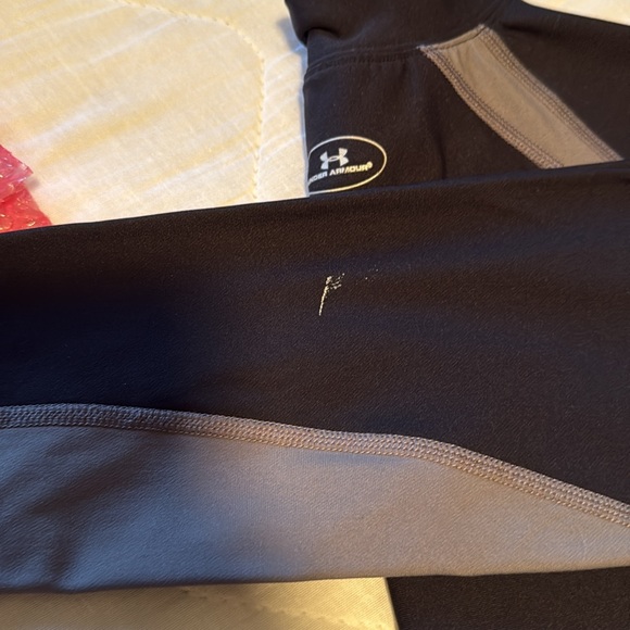 Under Armour Women's Black and Gray Rash Guard - Picture 8 of 8